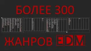 Я СОЗДАЛ РОЛИК ПРО 300 ЖАНРОВ EDM!