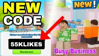 *NEW* ALL WORKING CODES FOR BUSY BUSINESS 2024! ROBLOX BUSY BUSINESS CODES