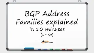 BGP Address Families explained | What are BGP Address Families | How do BGP Address Families work