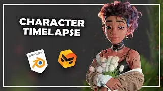 Sculpting A Stylized Characters In Blender & Marvelous Designer