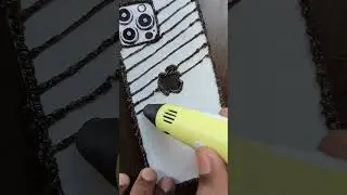 Making phone cover with 3D pen📱#shorts