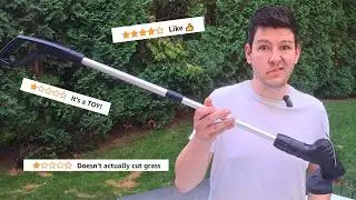 I Bought the Cheapest String Trimmer from Amazon