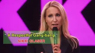 Nikki Glaser having different people occupying different holes || Nikki Glaser 2023