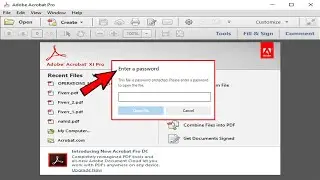 Unlock PDF Files - How to Remove Password From PDF Files | Bangla Tutorial - No App (EASY)