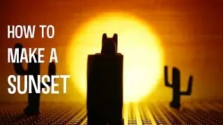 LEGO Stop Motion Tutorial: How To Make A Sunset