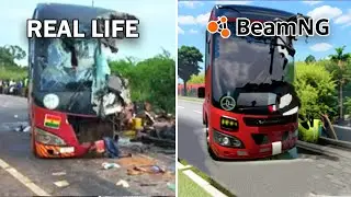 Accidents Based on Real Life Incidents | BeamNG.drive #28