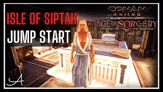 This NPC Camp is OP! Ep.4 | Conan Exiles - Isle of Siptah