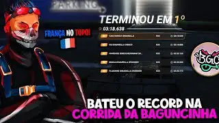 CAIO WINKLE BATEU O RECORD NA CORRIDA DA BAGUNCINHA!! O MELHOR P1? FRANÇA NO TOP1 🇫🇷