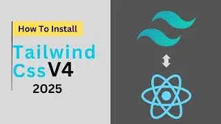 React + Tailwind CSS V4 Setup | Step-by-Step Guide for Beginners