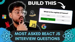 React JS Interview Questions ( Quiz App ) - Frontend Machine Coding Interview Experience