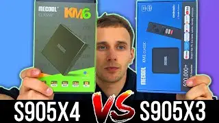 СРАВНЕНИЕ S905X3 VS S905X4 - СКОРОСТЬ РАБОТЫ, ТЕСТЫ, РЕАЛЬНЫЕ ОТЛИЧИЯ : ПРИСТАВКА MECOOL KM1 VS KM6