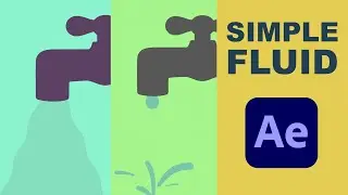 Super Easy Liquid Flow & Splash Animations in After Effects! (Tutorial)