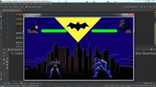 How to build a Batman - Justice League video game in Python (Complete Python Programming Course)