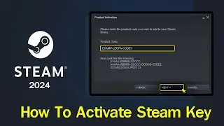 วิธีเพิ่มเกมในคลัง ด้วย รหัส Steam [Steam Key] ที่ซื้อมาจากเว็บต่างๆ  Activate Steam key