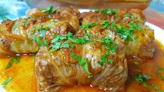 Голубцы с Пекинской капустой, цыганка готовит. Gipsy cuisine.