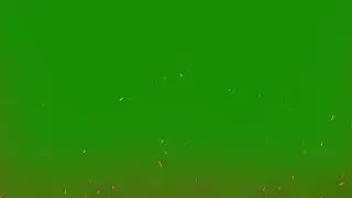 Fire sparkles Green Screen(FREE TO USE)