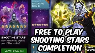 Shooting Stars Completion for 7 Star Shards & Paragon Crystals - Marvel Contest of Champions