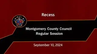 Sept. 10, 2024 - Council Session (11:00 am)