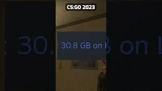 CSGO vs CS Source | 30gb vs 4gb