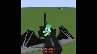 Riding an Ender Dragon in Vanilla Minecraft