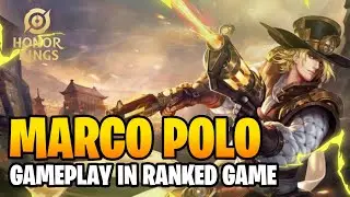 HONOR OF KINGS MARCO POLO GAMEPLAY IN GOLD I RANK GAME 🔥🔥