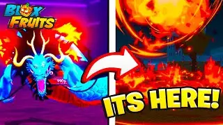 ITS HERE! NEW Dragon Rework & More.. (Blox Fruits Update 24)