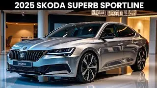 2025 Skoda Superb Sportline – Stunning Design & Sporty Power!