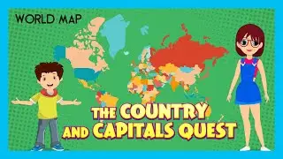 THE COUNTRY AND CAPITALS QUEST | TIA & TOFU | EDUCATIONAL VIDEO FOR KIDS