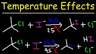 Effect of Temperature on Elimination and Substitution Reactions