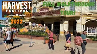 Dollywood Full Walkthrough/Tour - Harvest Festival 2022 (Daytime)