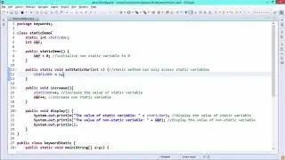 Java Essentials - Static keyword in java