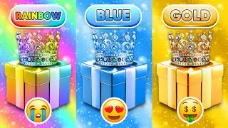 Choose Your Gift...! Rainbow, Blue or Gold 🌈💙⭐️ How Lucky Are You? 😱 Quiz Shiba