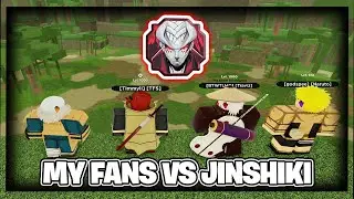 I ASSEMBLED MY FANS TO TAKE DOWN JINSHIKI IN SHINDO LIFE | New Jinshiki Boss Event