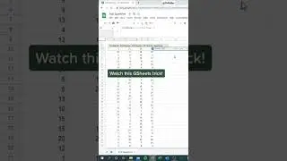 Sparklines in Excel 