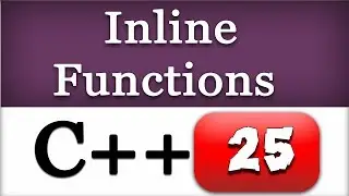 C++ Inline Function | Inline Keyword | CPP Video Tutorial