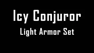 Icy Conjuror - Light Armor Set Wrathstone DLC