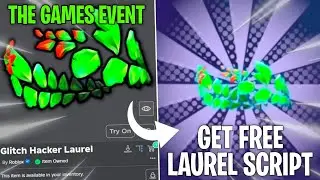 The Games Event Get FREE Head Accessory Script | Glitch Hacker Laurel | Envixity Scripts