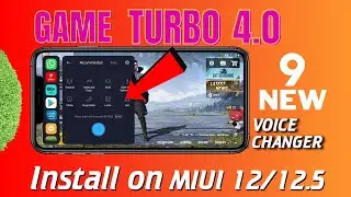 MIUI 12/12.5 || 💥9 New Voice Changer || 🎮Game Turbo 4.0