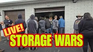 LIVE Storage Wars AUCTION With 8 ABANDONED STORAGE UNITS With @2ndCentsIncAuctionsCleveland