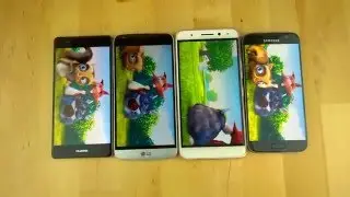 LG G5, GM 5 Plus, Huawei P9 ve Samsung S7 Ekran Parlaklığı Karşılaştırması