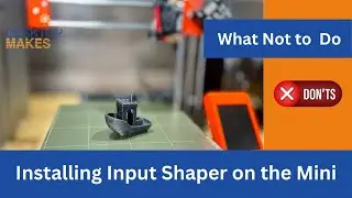 Installing Input Shaper on the Prusa Mini