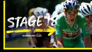 Vingegaard extends lead with stage victory! | 2022 Tour de France - Stage 18 Highlights | Eurosport