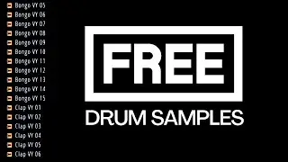 FREE Drum Samples - Free Sample Pack (Processed vinyl drums) By Rhythmlab