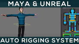 Maya & Unreal Auto Rigging System: Complete Guide to Fast 3D Animation & Rigging | 1.0 | A.R.T
