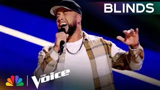 Ephraim Owens Four-Chair Turn Performance of Labrinths Beneath Your Beautiful | The Voice | NBC