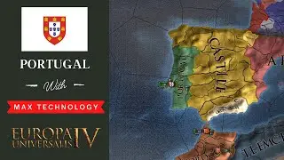 EU4 Timelapse but PORTUGAL has Max Technology