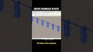 Revit Tutorial - Custom Handrails in Revit 