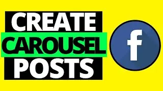 How To Create Carousel Post On Facebook Page (2021)