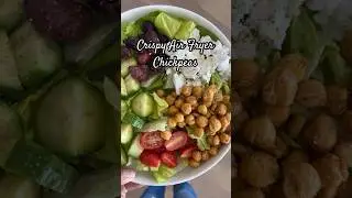 Crispy Air Fryer Chickpeas