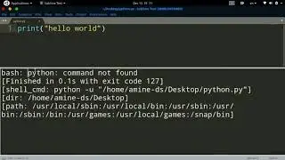 how to run python file on sublime text 3 in 2021